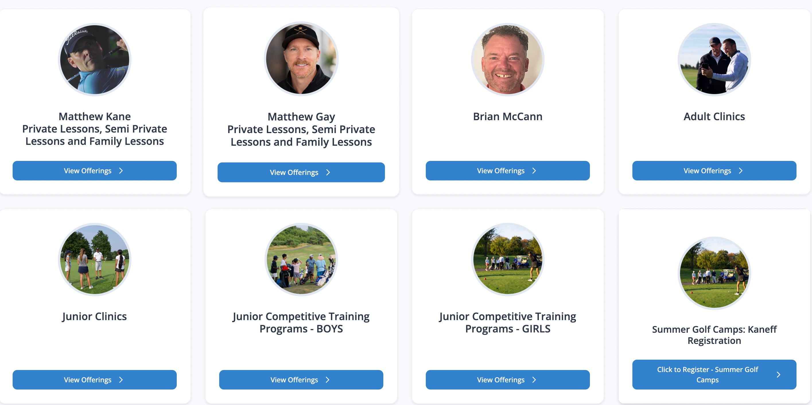 Choose instructor step